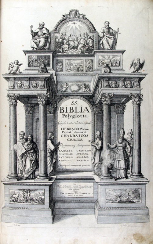 Bibbia poliglotta. Londra 1555-57